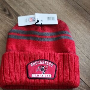 Tampa Bay Buccaneers Red Knit Beanie